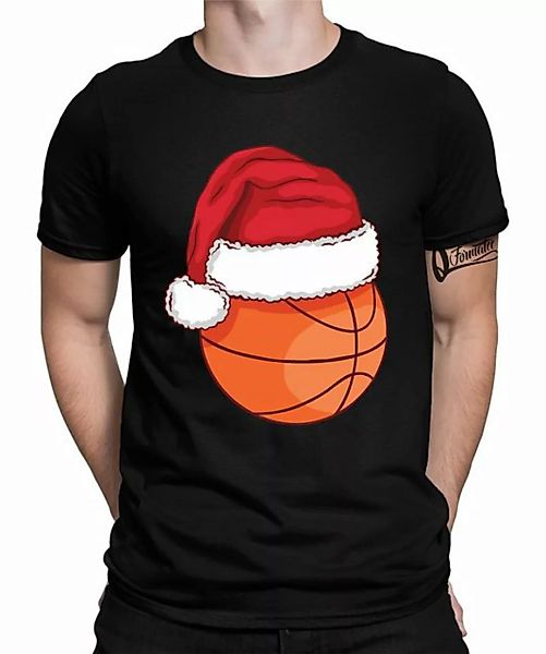 Quattro Formatee Kurzarmshirt Basketball Weihnachten Basketballspieler Gesc günstig online kaufen