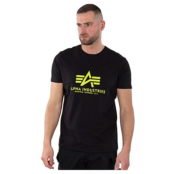 Alpha Industries T-Shirt ALPHA INDUSTRIES Men - T-Shirts Basic T-Shirt Neon günstig online kaufen