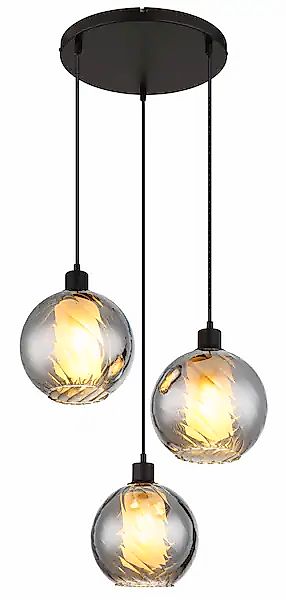 NOWA Hängeleuchte »ULF« E27 1 Stk. Hängelampe schwarz Kugeln Esstisch Wohnz günstig online kaufen
