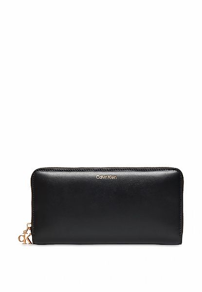 Calvin Klein Geldbörse "CK PULLER LARGE ZIP AROUND", Damen-Geldbeutel, Port günstig online kaufen