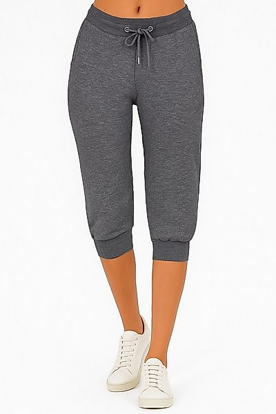 Smith & Solo 3/4-Hose Damen - Jogginghose, kurze Hose, Caprihose Elastikbun günstig online kaufen