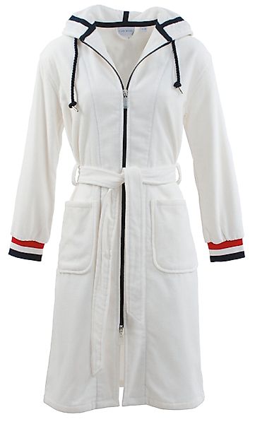 Carl Ross Damenbademantel "437410", (1 St.), mit Tricolour Ärmelbündchen günstig online kaufen