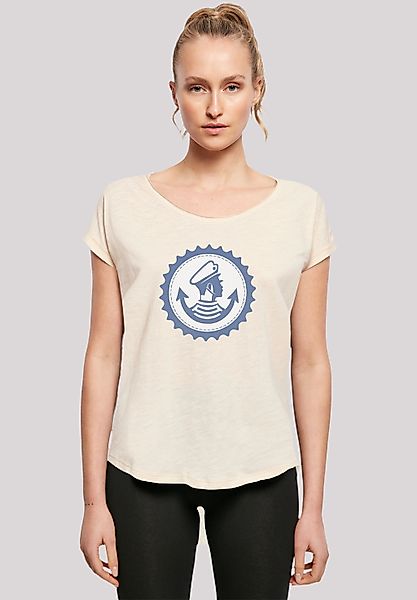 F4NT4STIC T-Shirt "Knut und Jan Hamburg with Ladies Long Slub Tee" Print günstig online kaufen