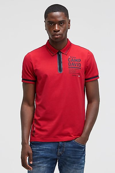 CAMP DAVID Poloshirt, mit Baumwolle günstig online kaufen