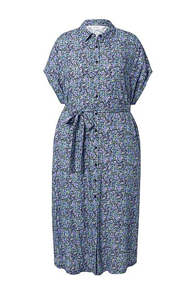 Studio Untold Hemdblusenkleid Maxikleid Hemdblusenkleid Flower-Print günstig online kaufen
