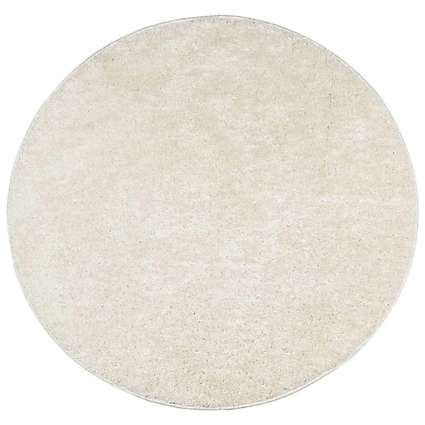 vidaXL Teppich Istan Hochflor Glänzend Creme  160 Cm 1935304 günstig online kaufen