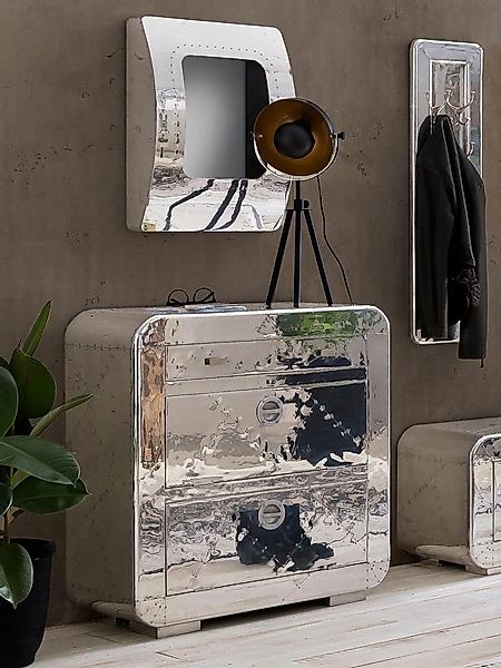 SIT Schuhschrank "Airman – Schuhkommode aus Altholz" Schuhschrank Altholz m günstig online kaufen