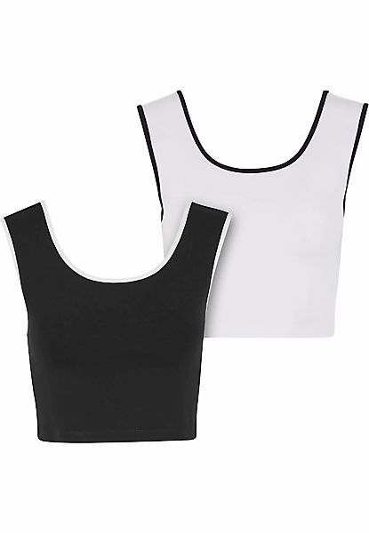 URBAN CLASSICS T-Shirt "Urban Classics Ladies Contrast Cropped Top" 1 Stk. günstig online kaufen