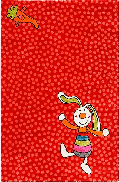 Sigikid Kinderteppich »Rainbow Rabbit«, rechteckig, 13 mm Höhe günstig online kaufen