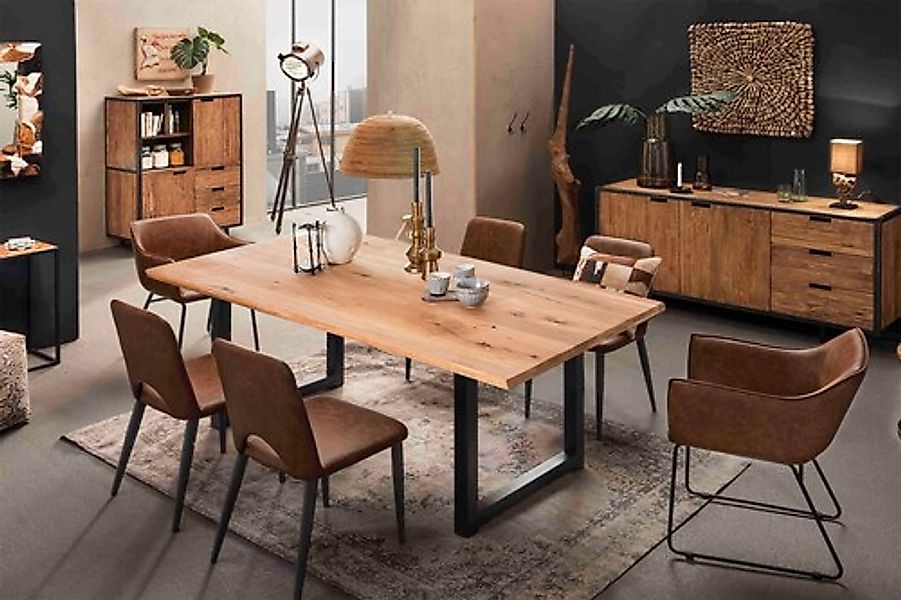 SIT Esstisch, Kufengestell im industriellen Antiklook günstig online kaufen