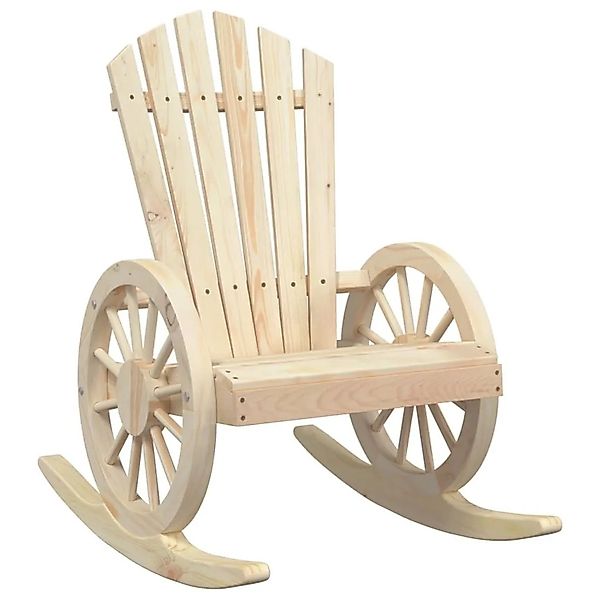 vidaXL Adirondack-Schaukelstuhl Massivholz Tanne 365093 günstig online kaufen