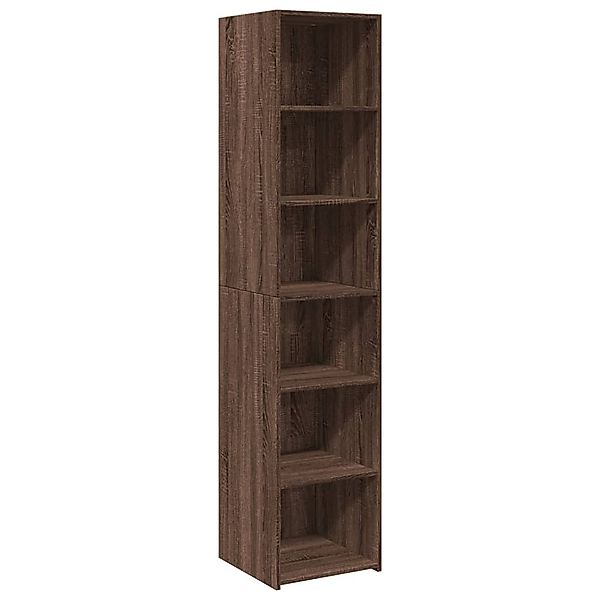vidaXL Highboard Highboard Braun Eichen-Optik 40x41x185 günstig online kaufen