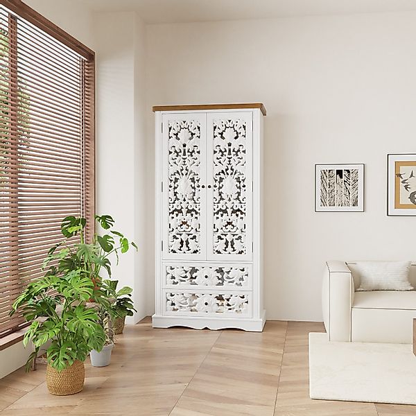 FUFU&GAGA Beistellschrank Sideboard & Hochschrank mit günstig online kaufen