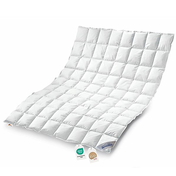 Daunenpass Sommer Daunen Bettdecke Sommerbett Sommerdecke 240g 135x200 günstig online kaufen