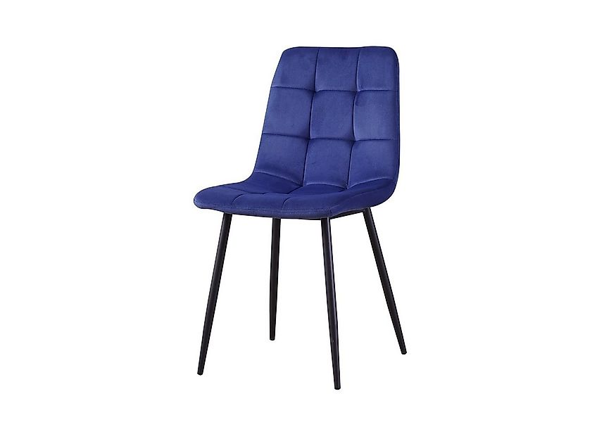 HTI-Living Esszimmerstuhl Stuhl Mesa Velvet Blau (Stück, 1 St), Esszimmerst günstig online kaufen