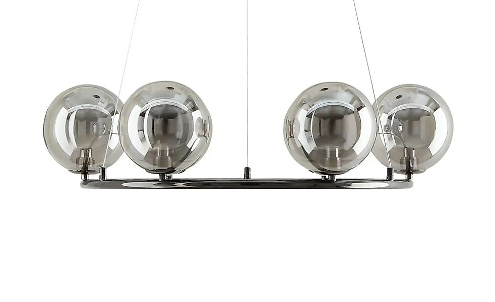 Meisterleuchten LED-Krone 6-flammig  schwarzchrom/Rauchglas  Hins Black ¦ s günstig online kaufen