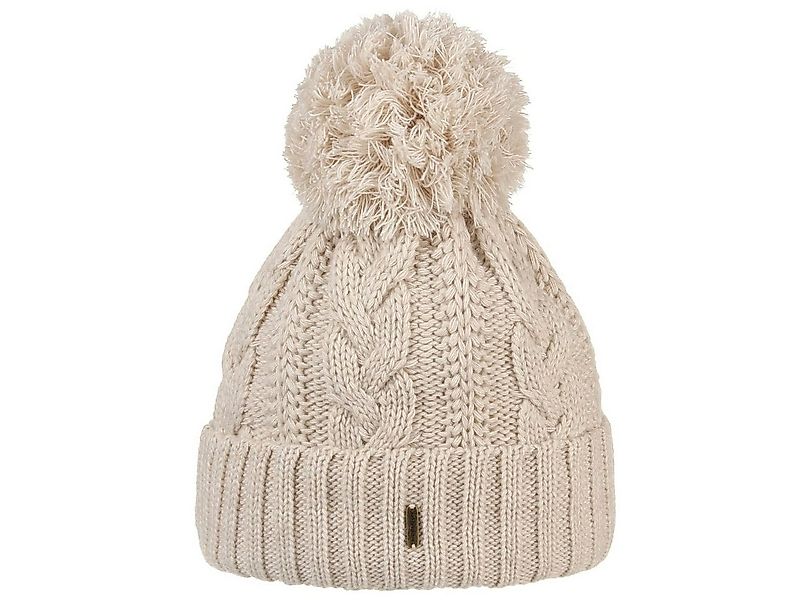 McBurn Bommelmütze (1-St) Damenmütze mit Umschlag, Made in Italy günstig online kaufen