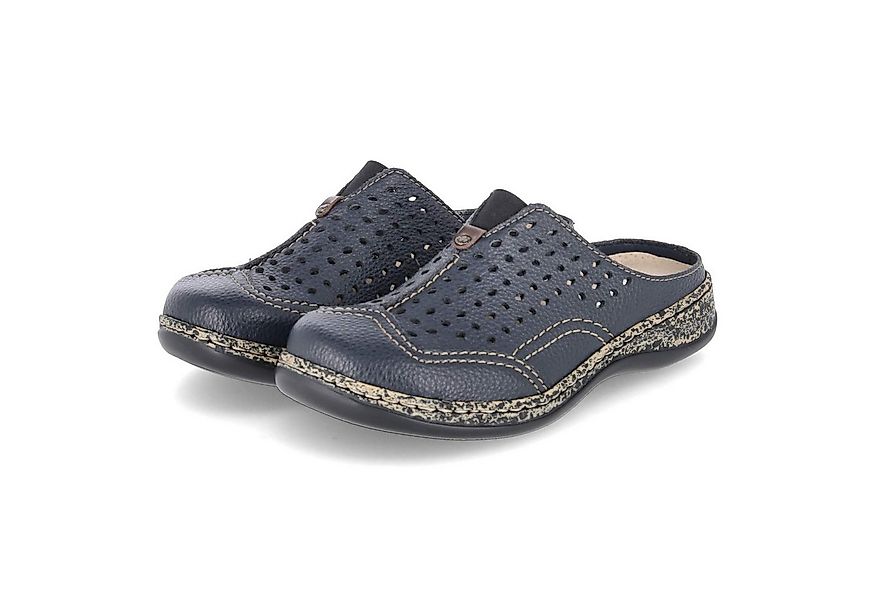 Rieker Rieker 46395-14 Damen Synthetik blau Pantolette günstig online kaufen
