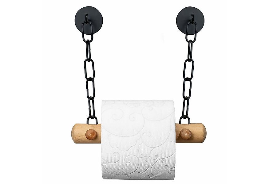 DEKAZIA Toilettenpapierhalter ohne Bohren, WC Papierhalter selbstklebend, K günstig online kaufen