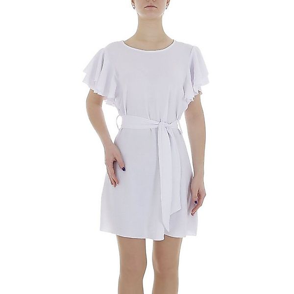 Ital-Design Sommerkleid Damen Freizeit (86164377) Kreppoptik/gesmokt günstig online kaufen