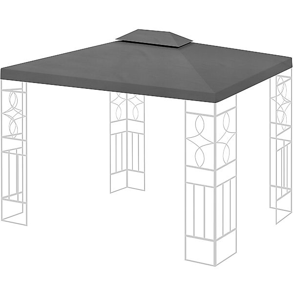 habeig Pavillon-Ersatzdach Wasserdicht Ersatzdach 3x4m Dach günstig online kaufen