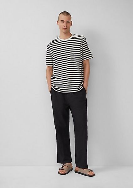 QS Stoffhose Jogger aus Leinenmix Gummizug günstig online kaufen