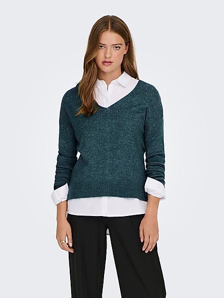 JDY V-Ausschnitt-Pullover JDYELANORA L/S V-NECK PULLO. günstig online kaufen