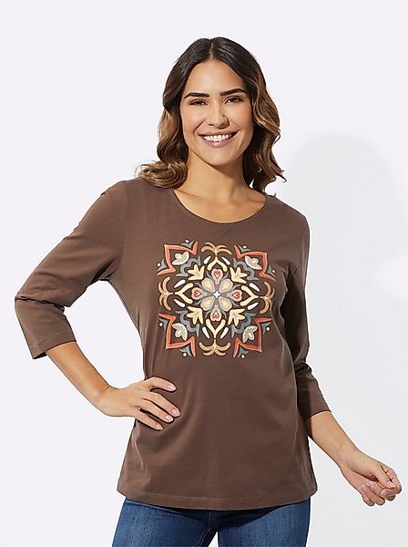 Sieh an! T-Shirt 3/4-Arm-Shirt 3/4-Arm günstig online kaufen