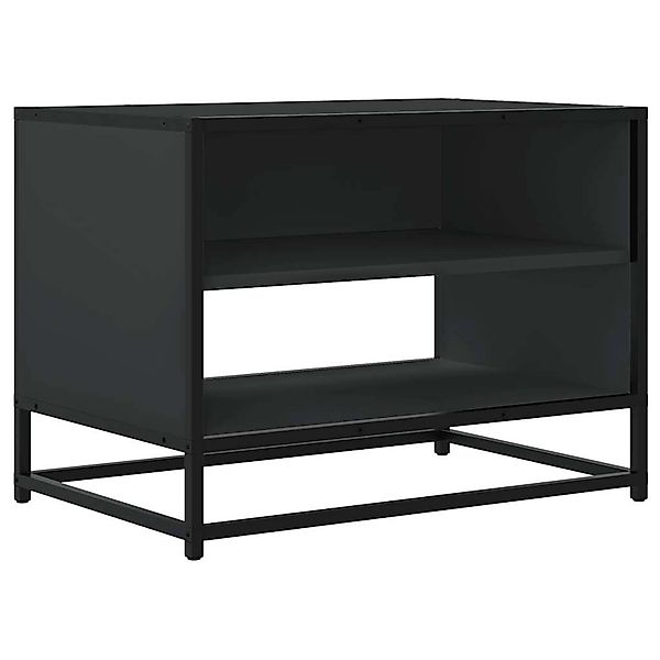 vidaXL TV-Schrank Schwarz 61x40x46 cm Holzwerkstoff und Metall 848879 günstig online kaufen