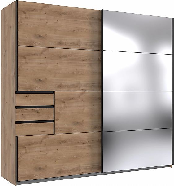 Wimex Schwebetürenschrank "Saigon", mit Spiegeltür, 2 Türen, 225cm breit günstig online kaufen