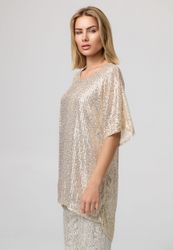 Worldclassca Paillettenshirt Worldclassca Paillettenshirt Oversize Bluse günstig online kaufen