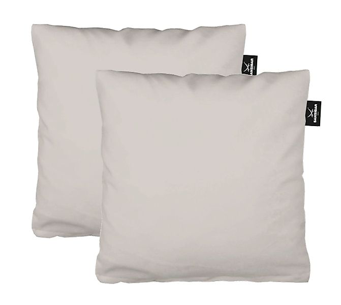 Sansibar Sylt Kissenbezug 2er Set Uni günstig online kaufen