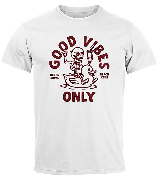 Neverless Print-Shirt Herren T-Shirt Printshirt Spruch günstig online kaufen