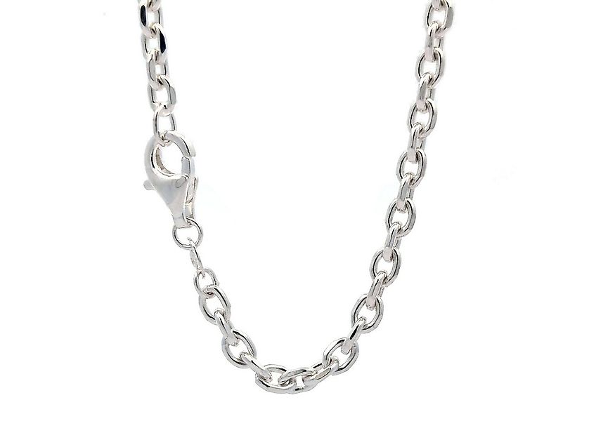 HOPLO Silberkette Ankerkette diamantiert Länge 50cm - Breite 3,0mm - 925 Si günstig online kaufen