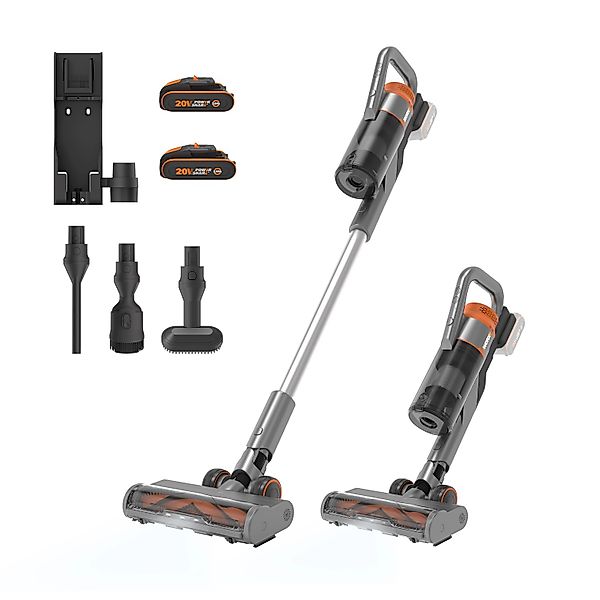 Worx Akku-Staubsauger 20V PowerShare Cordless Stick Vacuum WX038 günstig online kaufen
