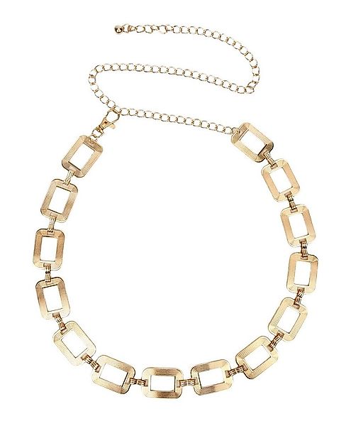 Ella Jonte Kettengürtel Rechtecke 70er Jahre Style verstellbar Vintage günstig online kaufen