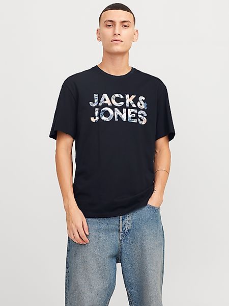 Jack & Jones Herren Rundhals T-Shirt JJCORP GRAPHIC TEE SS O-NECK - Regular günstig online kaufen