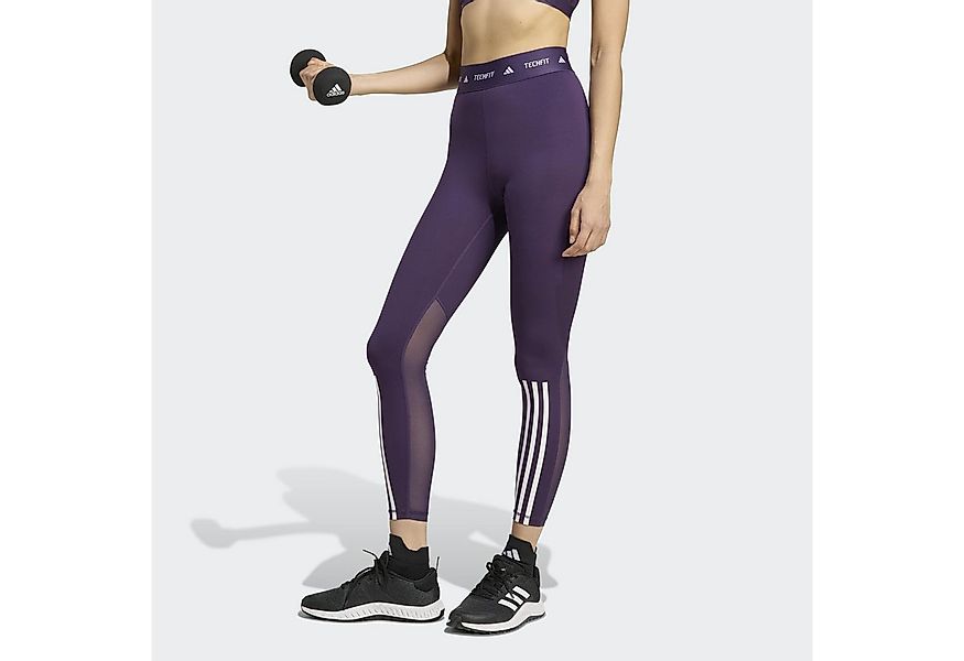 adidas Performance Trainingstights TECHFIT 3-STREIFEN 7/8-LEGGINGS günstig online kaufen