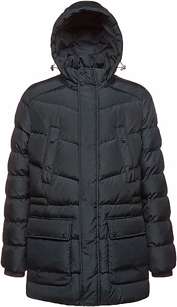 Geox Langjacke "LEITAN", mit Kapuze, mit Kapuze, 4 Taschen, verdeckter Reiß günstig online kaufen