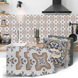 Coonoor Fliesenaufkleber Küchenfliesenaufkleber, wasserdichte Fliesenaufkle günstig online kaufen