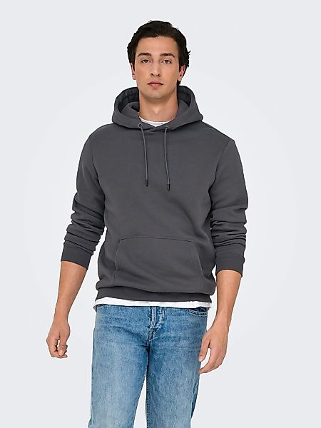 ONLY & SONS Kapuzensweatshirt "ONSCERES HOODIE SWEAT NOOS", Baumwollmischun günstig online kaufen