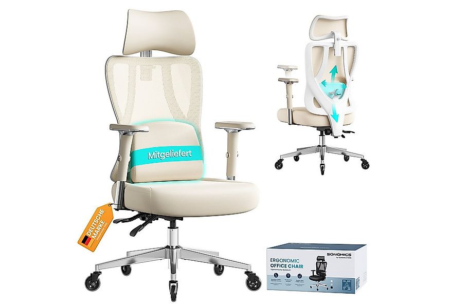 SONGMICS Bürostuhl, Schreibtischstuhl, Drehstuhl, höhenverstellbar günstig online kaufen
