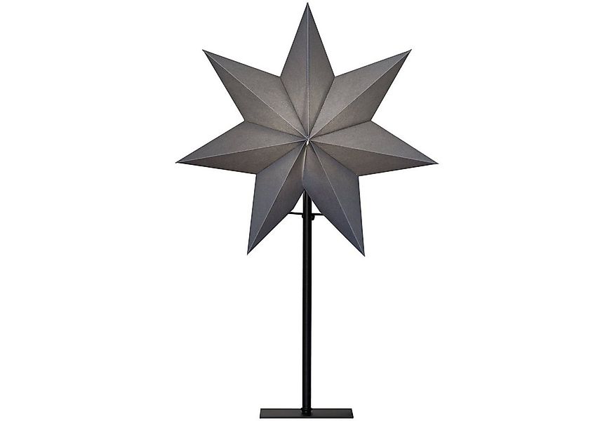 EGLO Papierstern Ozen, Tischlampe mit Weihnachtsstern, beleuchtet, schwarz günstig online kaufen