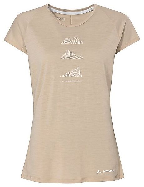 VAUDE T-Shirt Women's Tekoa Wool T-Shirt (1-tlg) Green Shape günstig online kaufen