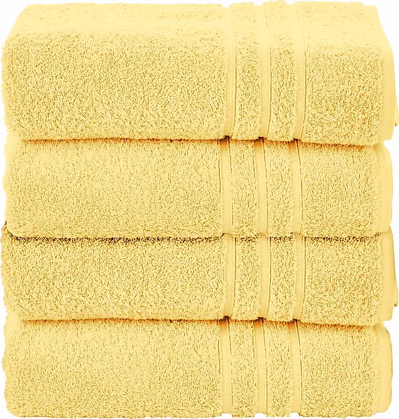 done. Handtuch Set "Daily Uni" Uni Farben, saugfähiges Walkfrottier günstig online kaufen