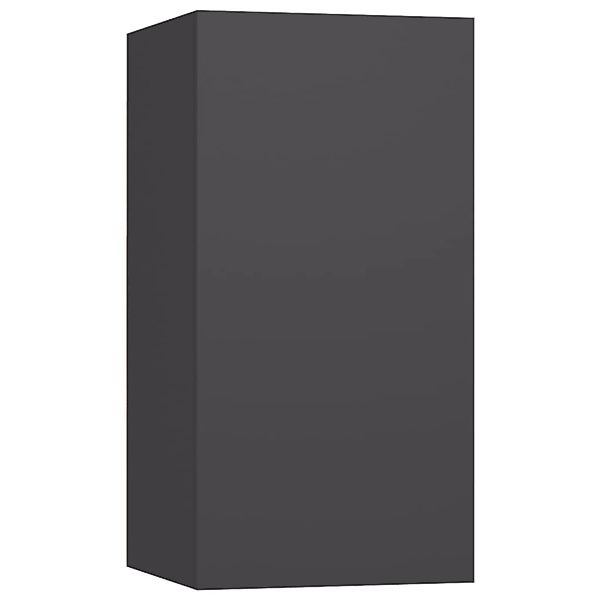 Tv-schrank Grau 30,5x30x60 Cm Spanplatte günstig online kaufen