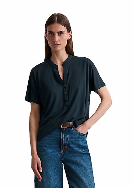 Marc OPolo Stehkragenshirt mit Knopfleiste günstig online kaufen