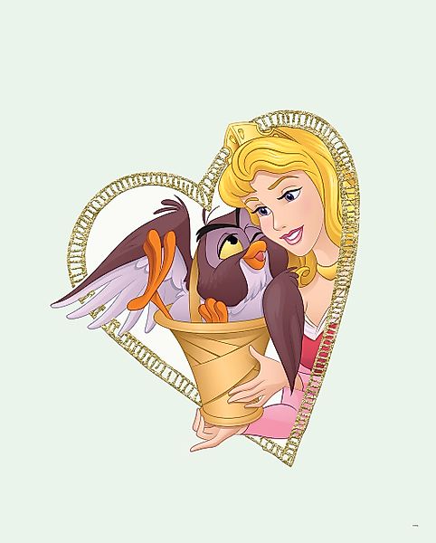 Komar Bild "Aurora & Owl", Disney, (1 St.), Wandbild zur Dekoration im Kind günstig online kaufen