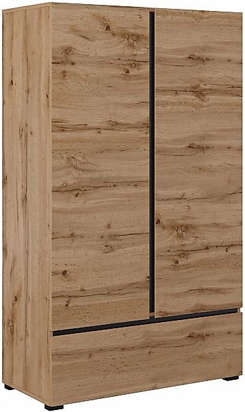 Home affaire Wäscheschrank "Cross, moderner griffloser Kleiderschrank", Meh günstig online kaufen