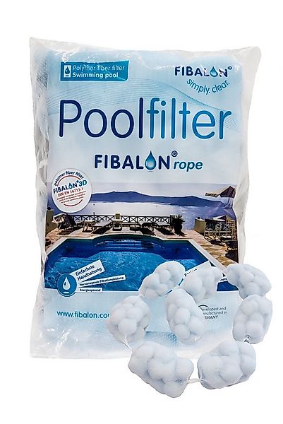 FIBALON® Filterbälle FIBALON®rope weiterentwickelter Poolfilter, mit 8 Netz günstig online kaufen